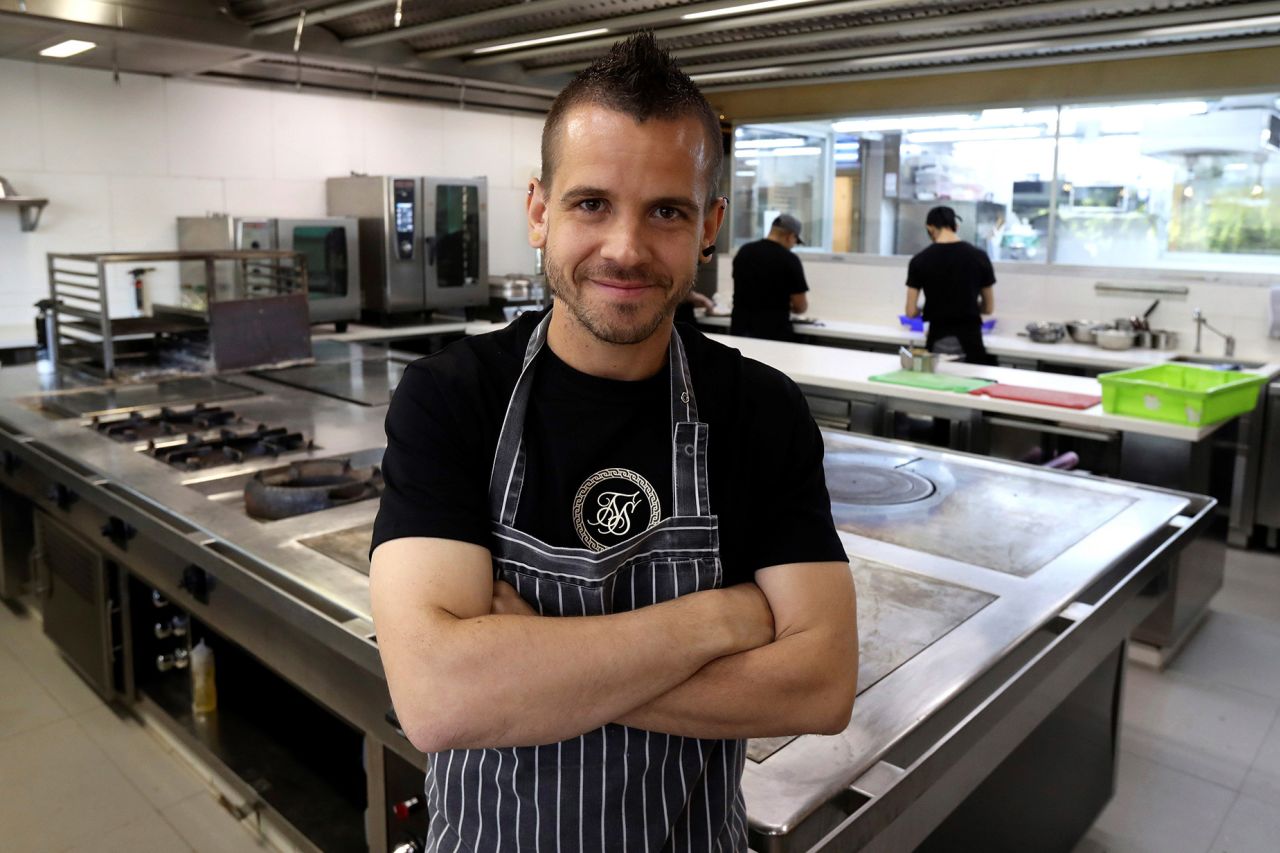 Chef Dabiz Muñoz, pictured in March 2019, is the force behind DiverXO in Madrid.