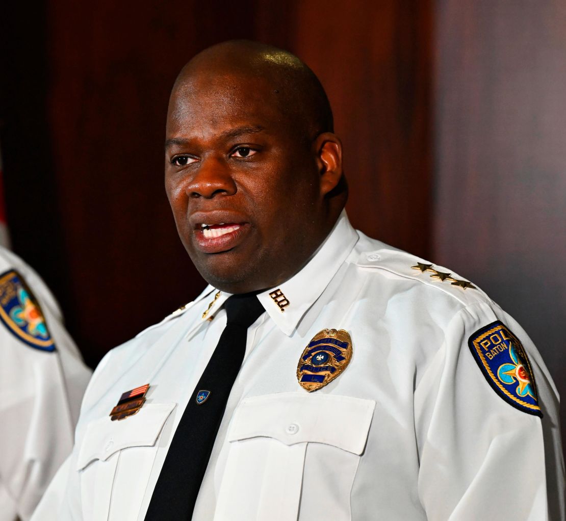 Baton Rouge Police Chief Murphy Paul is pictured at the department's headquarters in March.