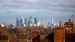 A general view shows the London skyline, in London, Britain December 24, 2020. 