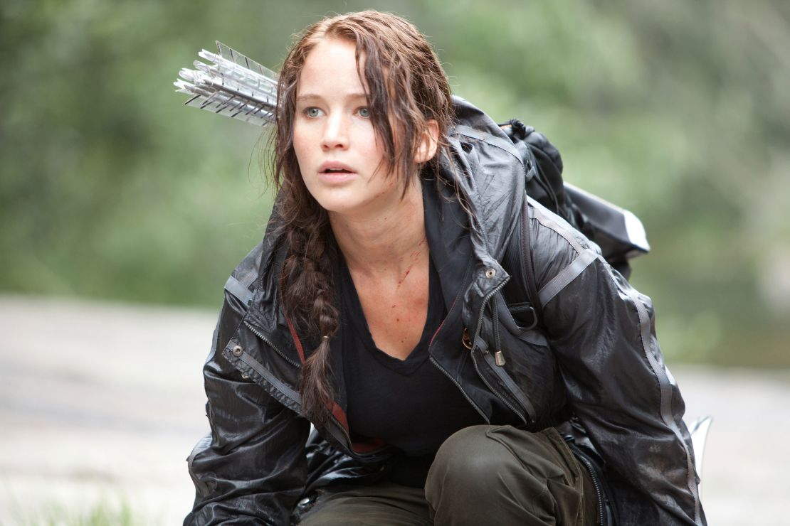 Jennifer Lawrence in 'The Hunger Games.'