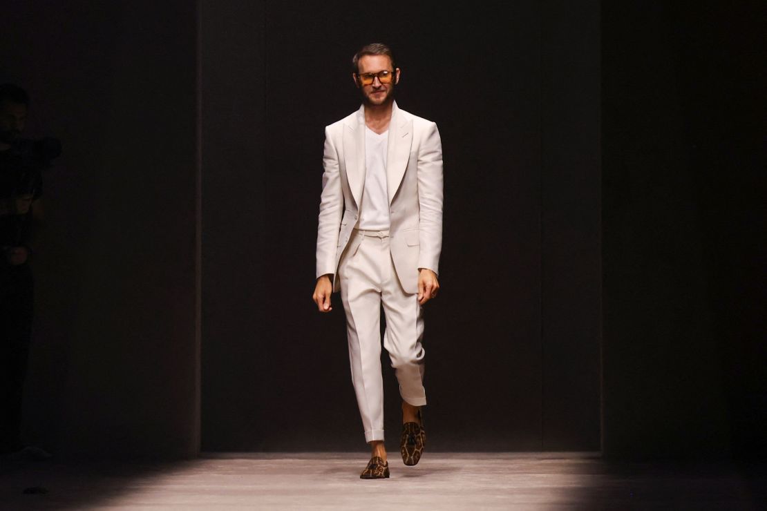 Slinky and sleek: Tom Ford's much-hyped return to the Milan catwalk does  not disappoint