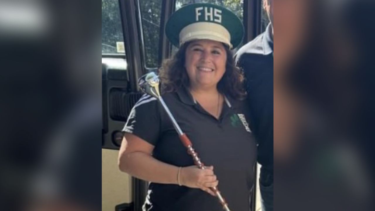 Band director Gina Pellettiere, 43, was one of two adults killed when a bus carrying dozens of students crashed.