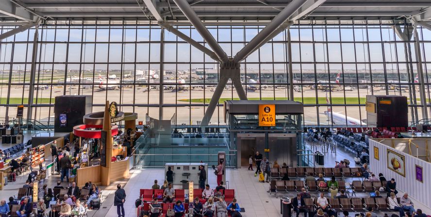 <strong>No. 1:</strong> Heathrow Airport (LHR) in London has more global connections than any other airport in the world. Click through the gallery for the rest of the top 10 most connected: