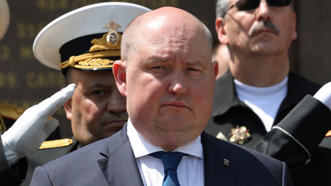 Governor of Sevastopol Mikhail Razvozhayev said Ukraine had launched a missile attack on the headquarters of Russia's Black Sea Fleet Friday.