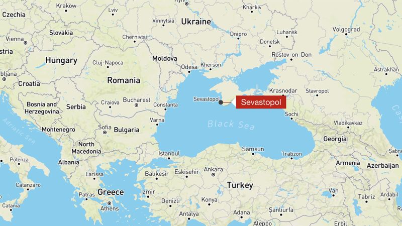 NextImg:Ukraine launches missile attack on Russia's Black Sea Fleet headquarters in Crimea, official says | CNN