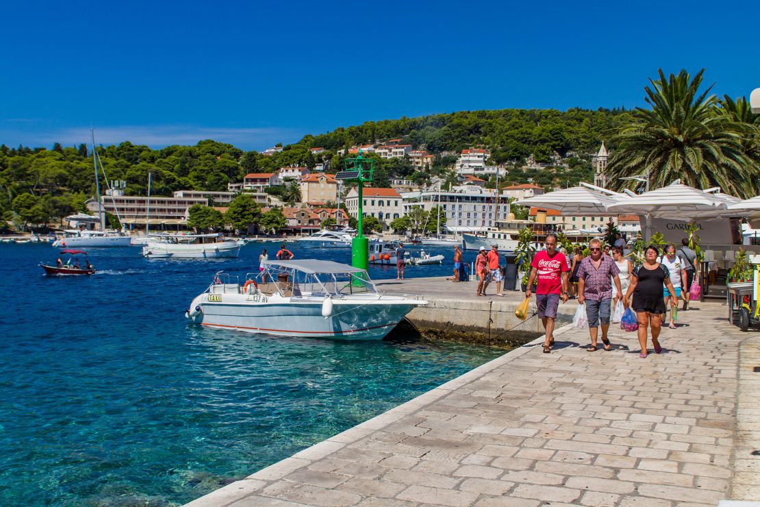 Outside of Hvar Town is a peaceful island with villages such as Stari Grad.