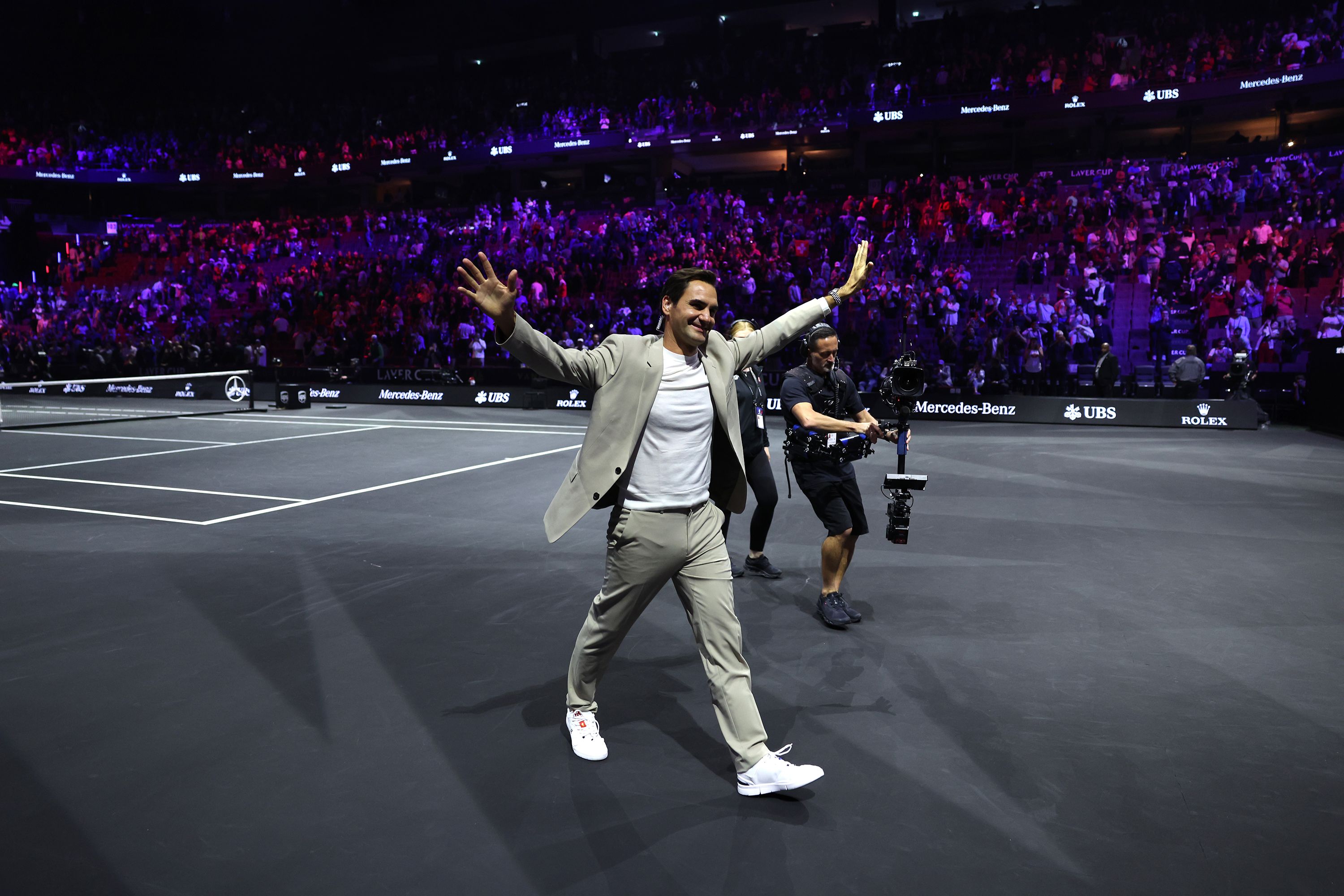 Roger Federer says he's 'definitely done' with professional tennis