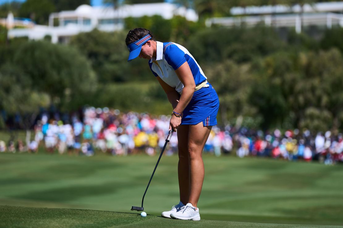 Solheim Cup: Team Europe fights back to leave contest evenly poised ...