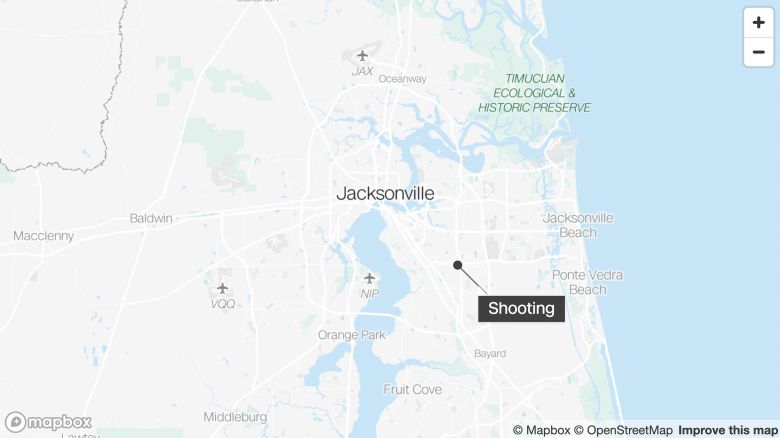 A toddler was among three people killed during a shooting at an apartment in Jacksonville, Florida, on Saturday, September 23, authorities said.