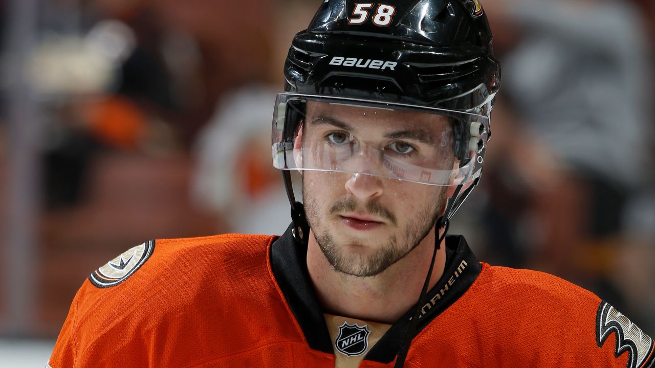 Nic Kerdiles played in three games with the NHL's Anaheim Ducks in a short professional career.