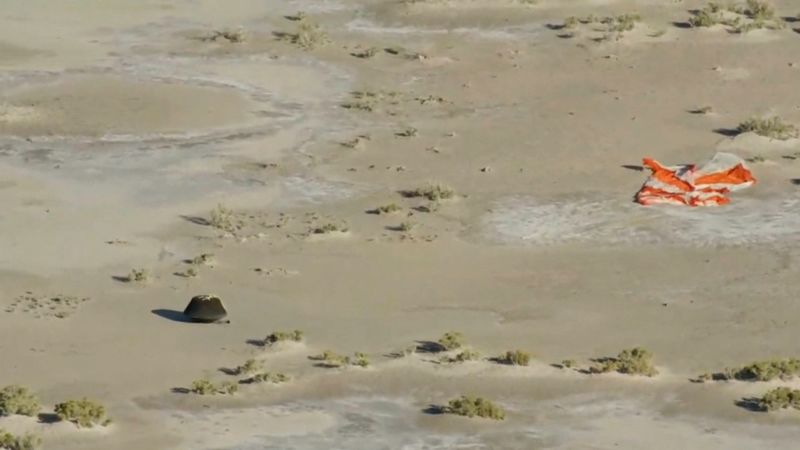 Misja NASA OSIRIS-REx: Długo oczekiwana próbka asteroidy wylądowała w Stanach Zjednoczonych Misja NASA OSIRIS-REx: Długo oczekiwana próbka asteroidy wylądowała w Stanach Zjednoczonych