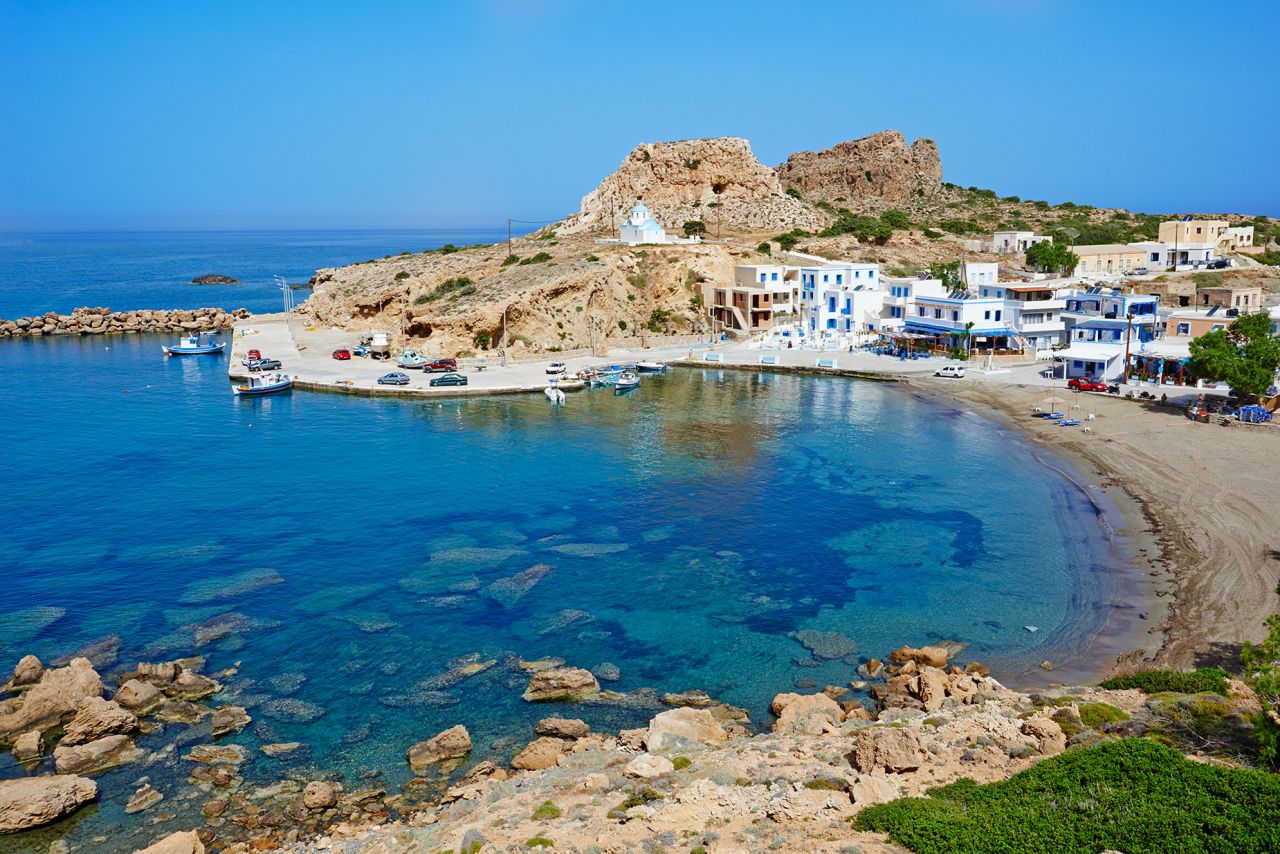 Greece, Dodecanese, Karpathos island, Finiki beach