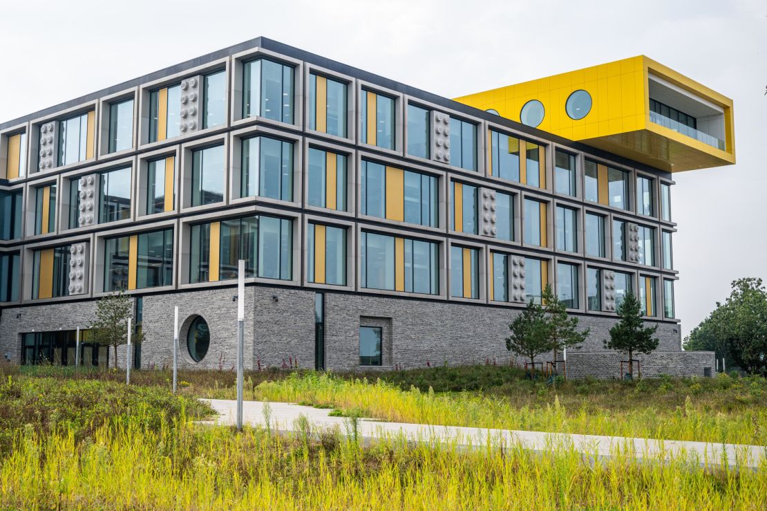 Lego Campus, the office for Lego employees, in the Danish town of Billund, seen in September 2020