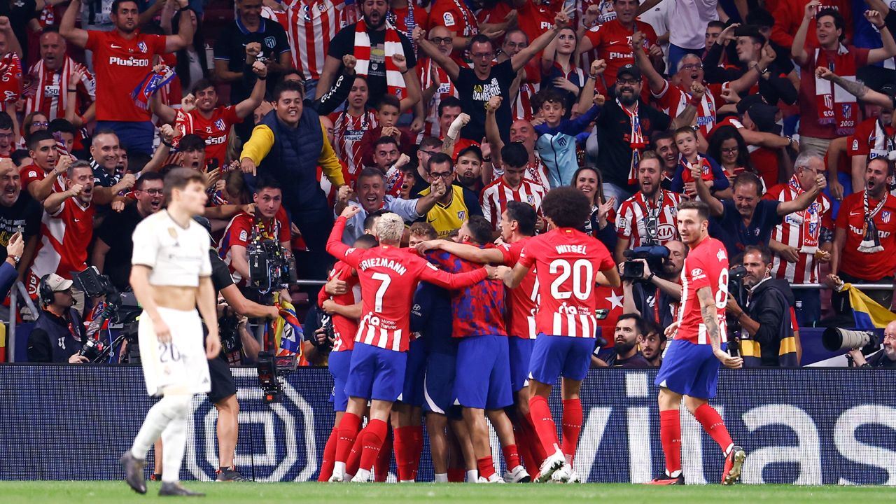 Real Madrid dominated by local rival Atlético Madrid in 3-1 derby loss | CNN