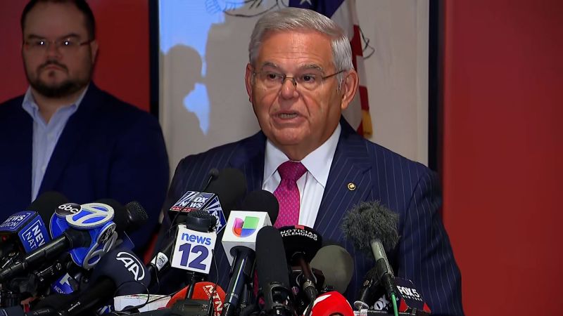 NextImg:Bob Menendez remains defiant amid bribery charges | CNN Politics