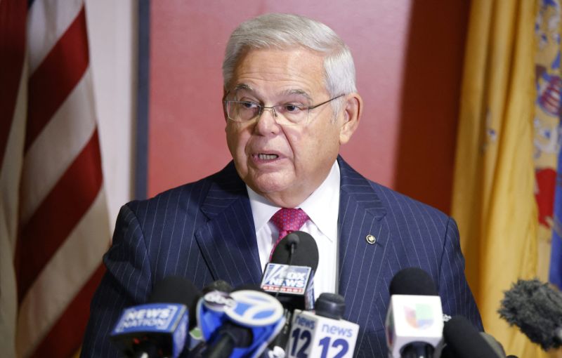 Sen. Bob Menendez Charged With Conspiracy To Act As A Foreign Agent In ...