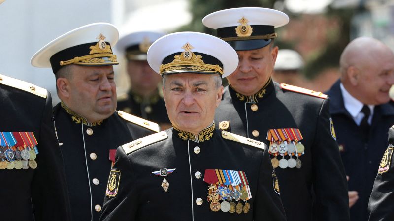 Viktor Sokolov: Oekraïne Zegt Dat De Russische Commandant Van De Zwarte ...