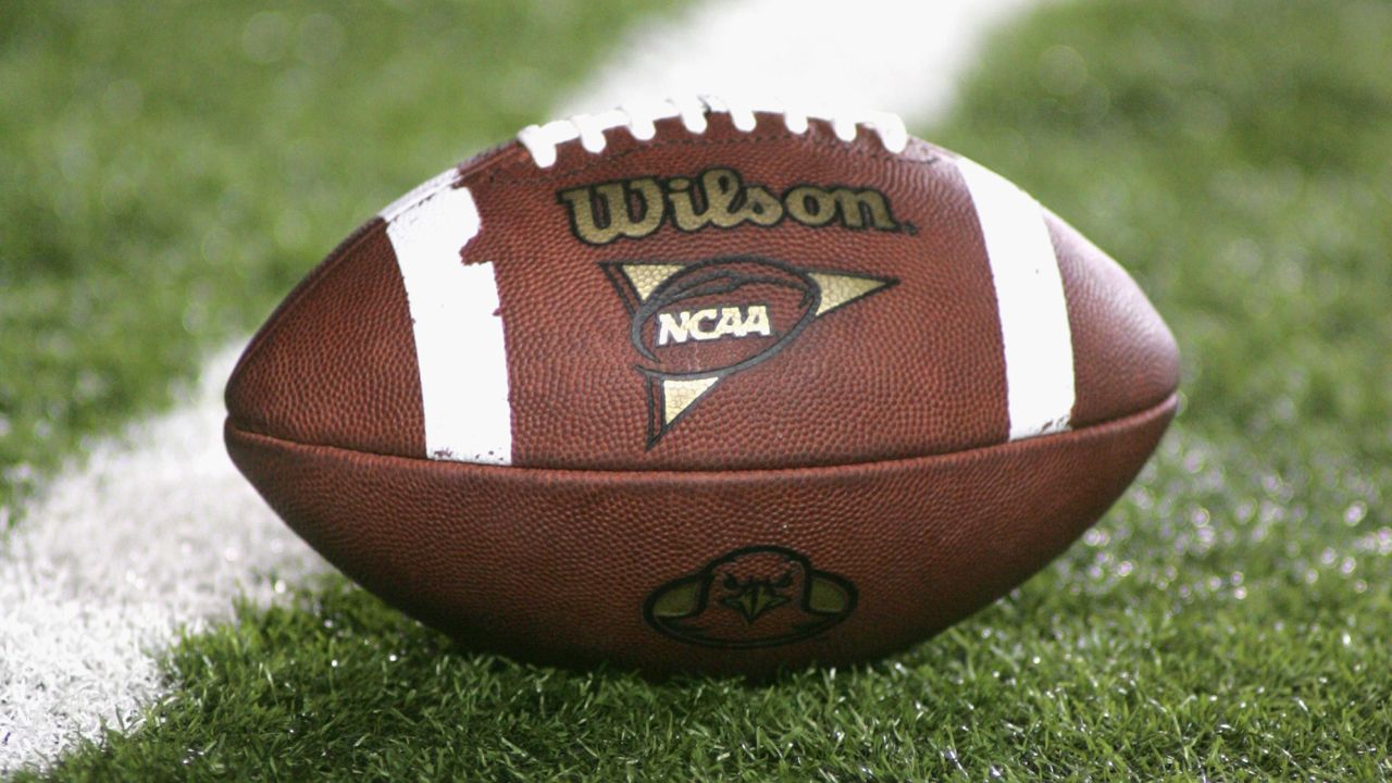 CHESTNUT HILL, MA - SEPTEMBER 17:  A football is shown during the Boston College Eagles game against the Florida State Seminoles at Alumi Stadium on September 17, 2005 in Chestnut Hill, Massachusetts. Florida State defeated Boston College 28-17.  (Photo by Jim McIsaac/Getty Images)
