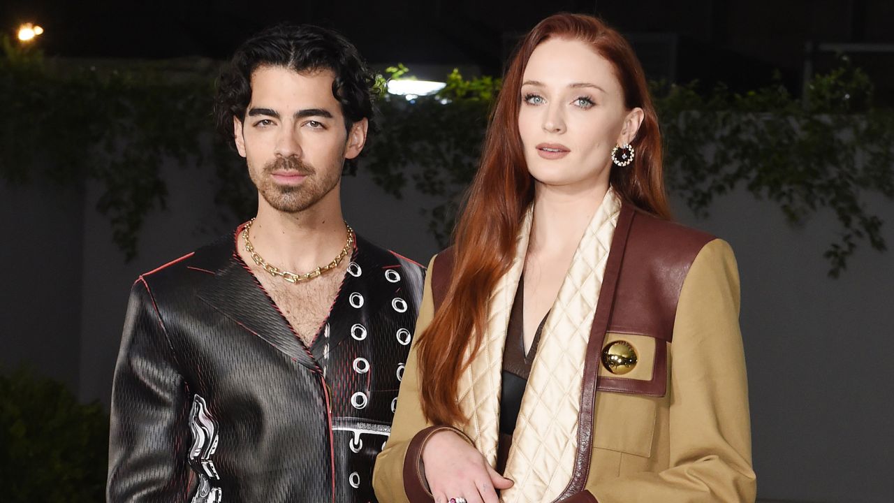 Joe Jonas and Sophie Turner at the Second Annual Academy Museum Gala held at the Academy Museum of Motion Pictures on October 15, 2022 in Los Angeles, California. (Photo by Gilbert Flores/Variety via Getty Images)