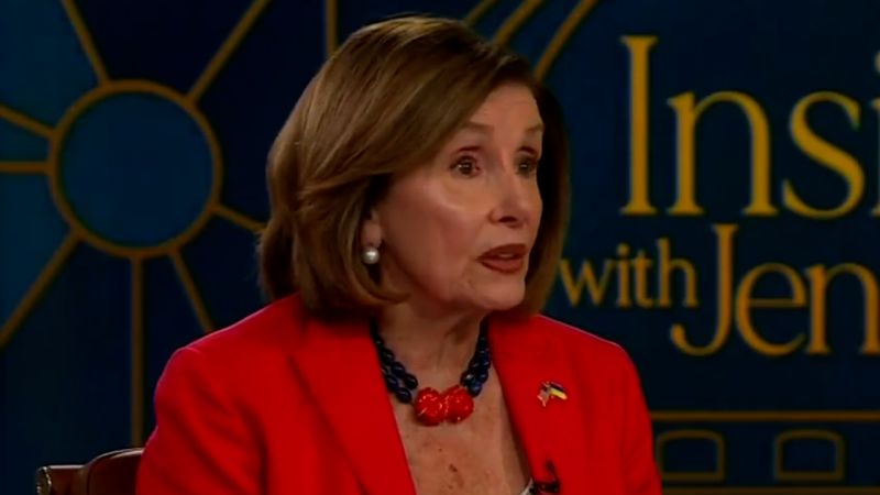 Pelosi asked if Menendez should resign. Hear her response