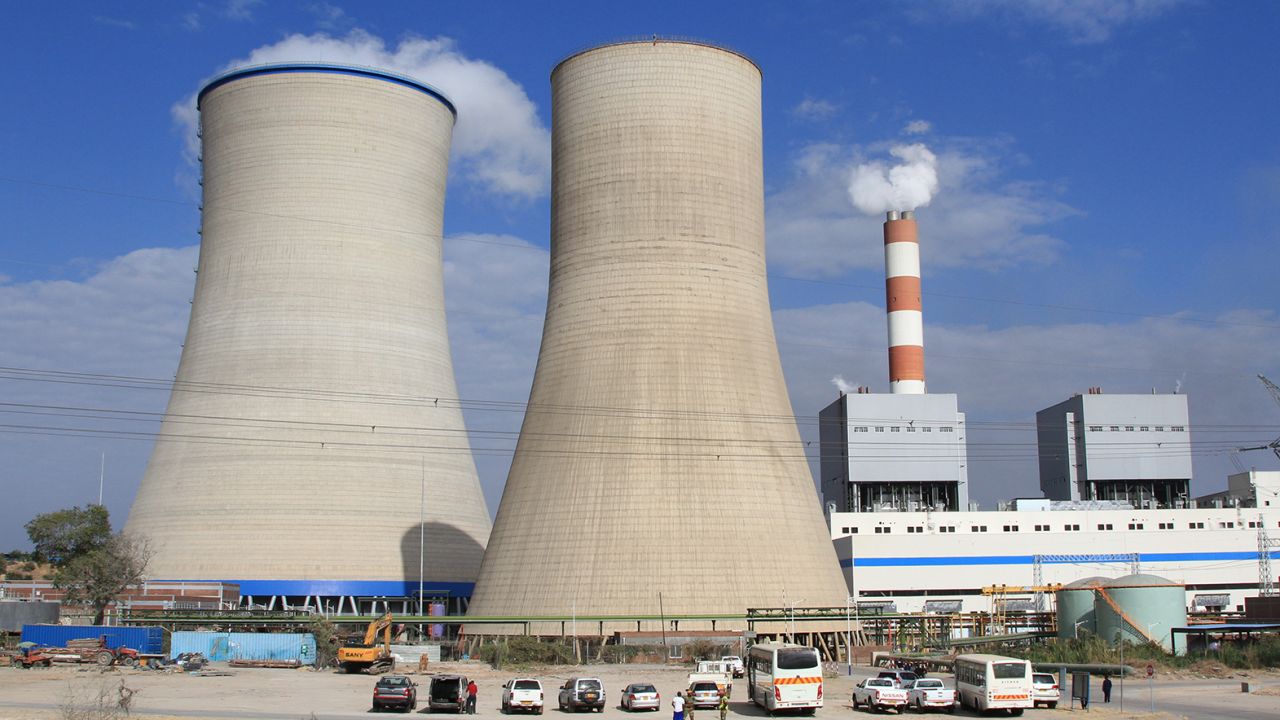 Chinese loans helped Zimbabwe's Hwange Thermal Power Station, pictured in August, to increase its electricity generation capacity.
