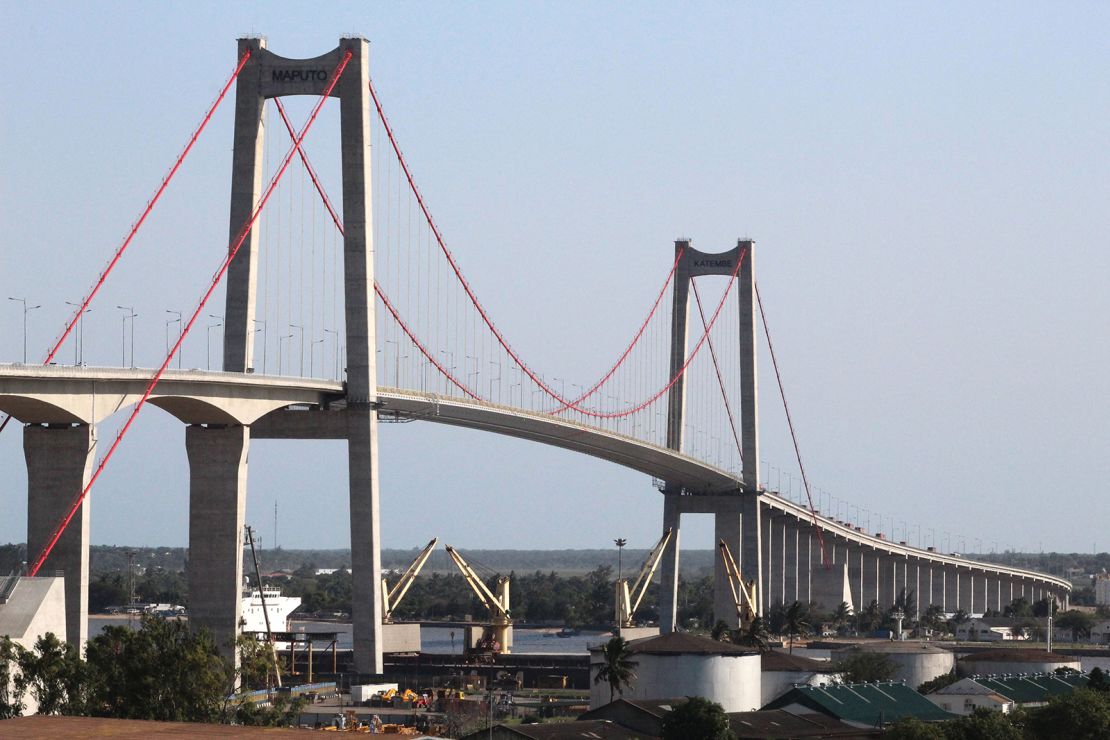 The Chinese-built Maputo-Katembe in Mozambique was inaugurated in 2018.