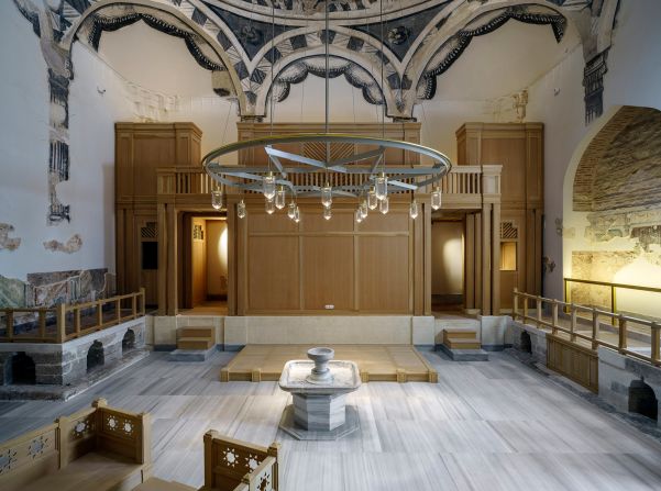 <strong>New life: </strong>Çinili Hamam is reopening on September 30: first as an exhibition venue; then, from March 2024, as a public bath once more, with segregated sections for men and women.