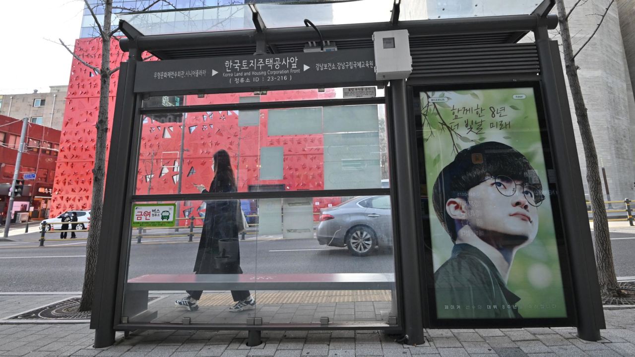 Faker is incredibly popular in South Korea, with his picture featuring on advertisements across the nation.