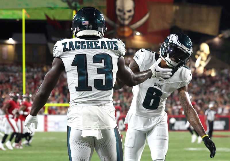 Monday Night Football Philadelphia Eagles remain undefeated as they beat the Tampa Bay Buccaneers CNN