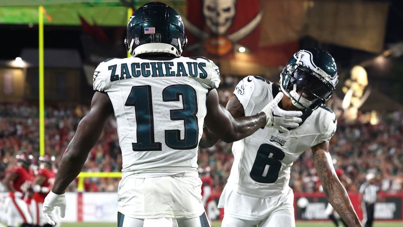 Philadelphia Eagles - Tampa Bay Buccaneers: Final score and highlights of  MNF game