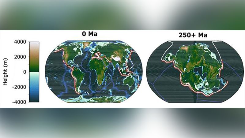 Video Supercontinent could wipe out humans in 250 million years pic