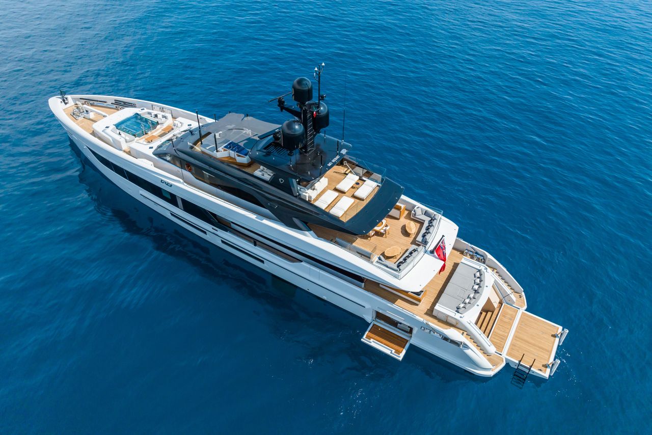 New 50-meter superyacht Grey, built by Tankoa Yachts, is among the vessels making their debut at the show this year.