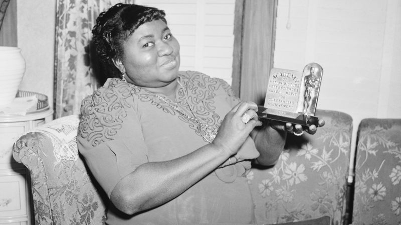 Hattie McDaniel, Black actor to win an Oscar, will have her missing award replaced by the Academy