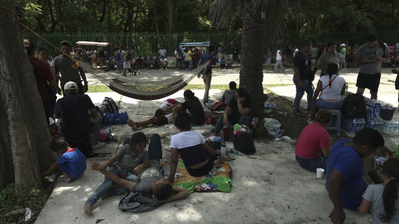 ‘the Journey Has Been Like Passing Through Hell Migrants Surge Into Southern Mexico Cnn 