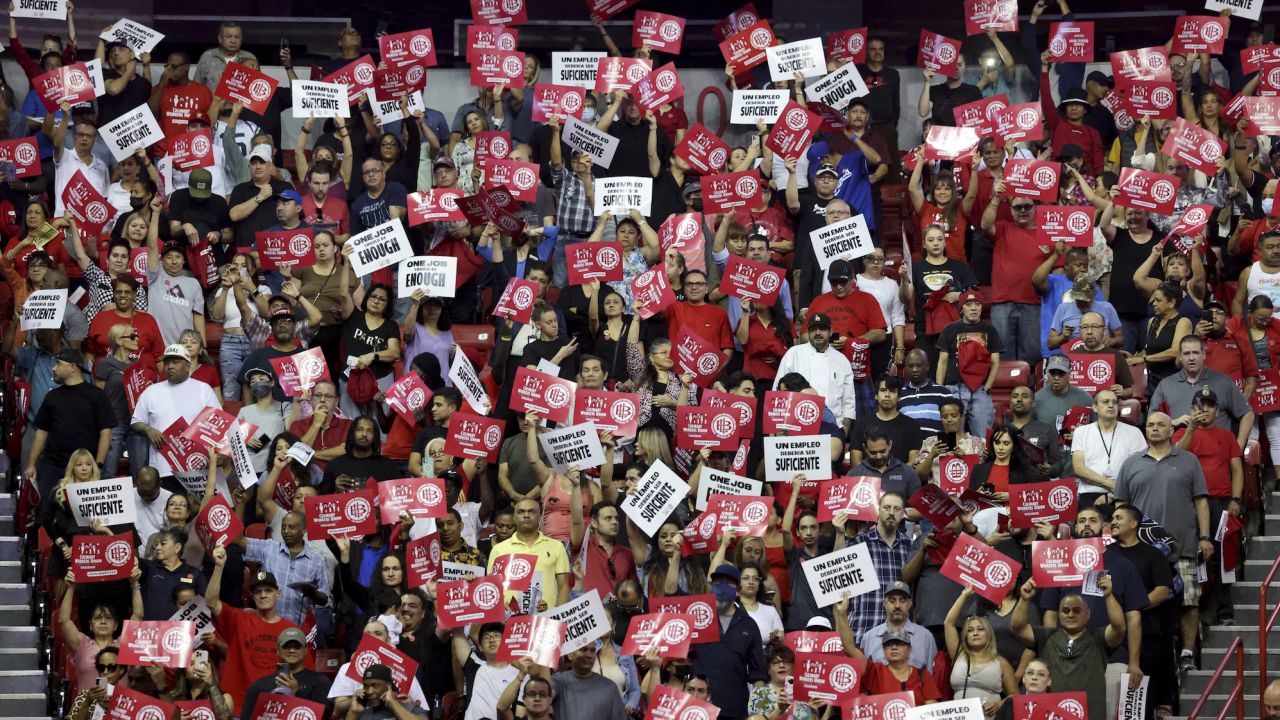 Culinary and Bartenders Unions in Las Vegas vote to authorize a strike Culinary Union readies for the largest hospitality worker strike in USA history