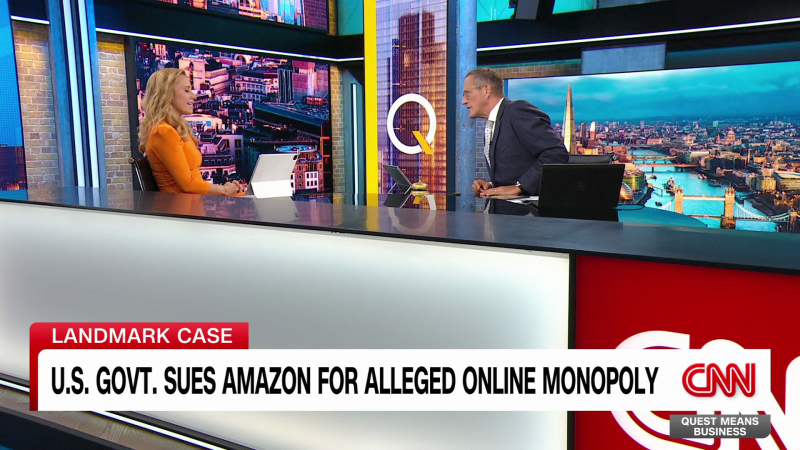 U.S. Government Sues Amazon For Alleged Online Monopoly | CNN