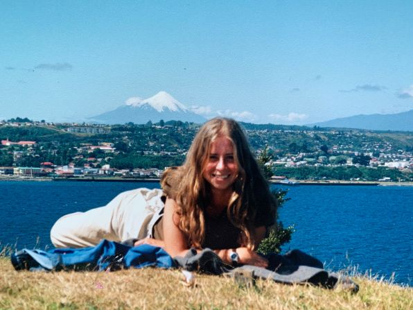 <strong>Long-awaited reunion: </strong>It was tough being apart, but when Tracy returned to the US later that year, Tim flew to Colorado to visit her. Tim says reuniting with Tracy was "like a dream." Here's Tracy pictured on the couple's last day in South America, in Chile in February 1997.