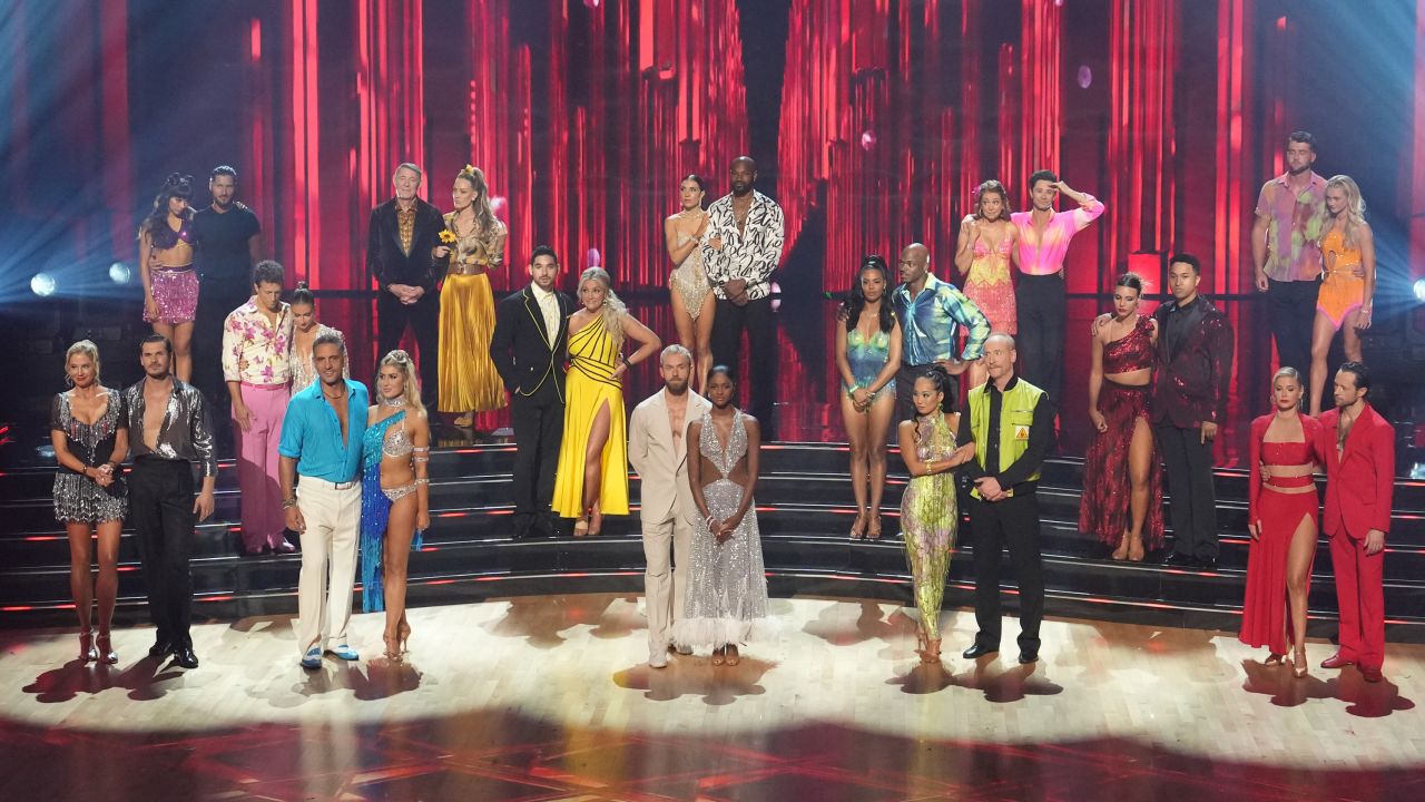 The Season 32 cast of "Dancing with the Stars."