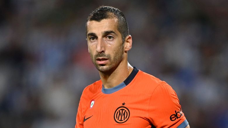 Editorial use onlyMandatory Credit: Photo by Pressinphoto/Shutterstock (14114982am)Henrikh Mkhitaryan off FC InternazionaleReal Sociedad v Inter Milan, UEFA Champions League match, Group D, date 1. Football, Reale Arena Stadium, San Sebastian, Spain - 20 Sept 2023