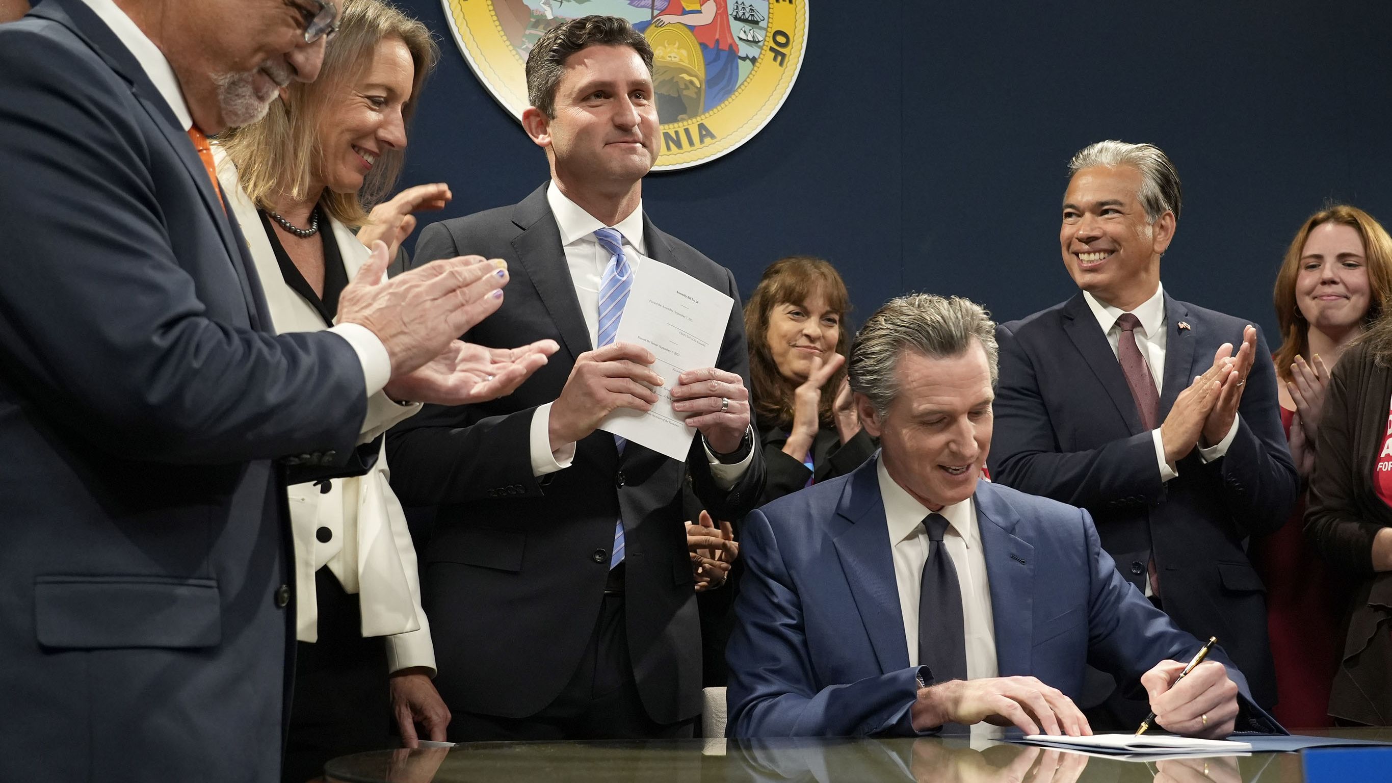 California governor signs gun control measures into law, including ...