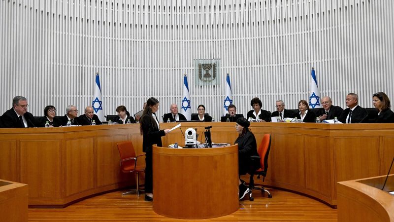 Върховният съд на Израел отхвърли в понеделник правителствен план за
