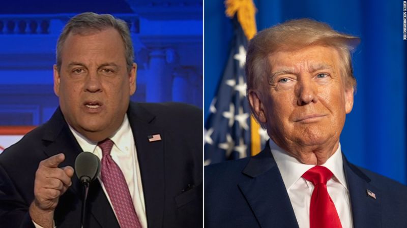 Video: Chris Christie takes up debate time to send a direct message to Donald Trump | CNN Politics