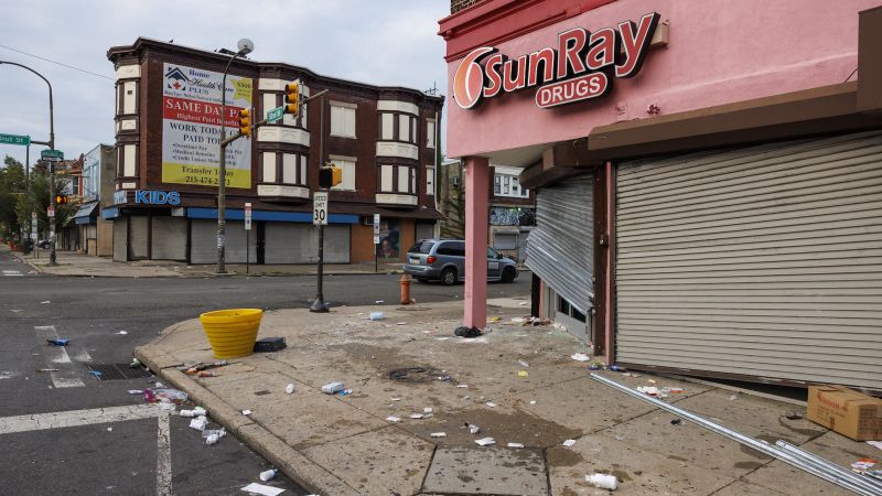 Philadelphia looting: Social media influencer among those arrested in Philadelphia as looting continued for a second night