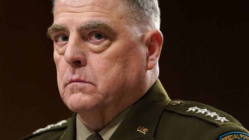 Top US General Taking Steps to Protect Family After Trump Death Comments