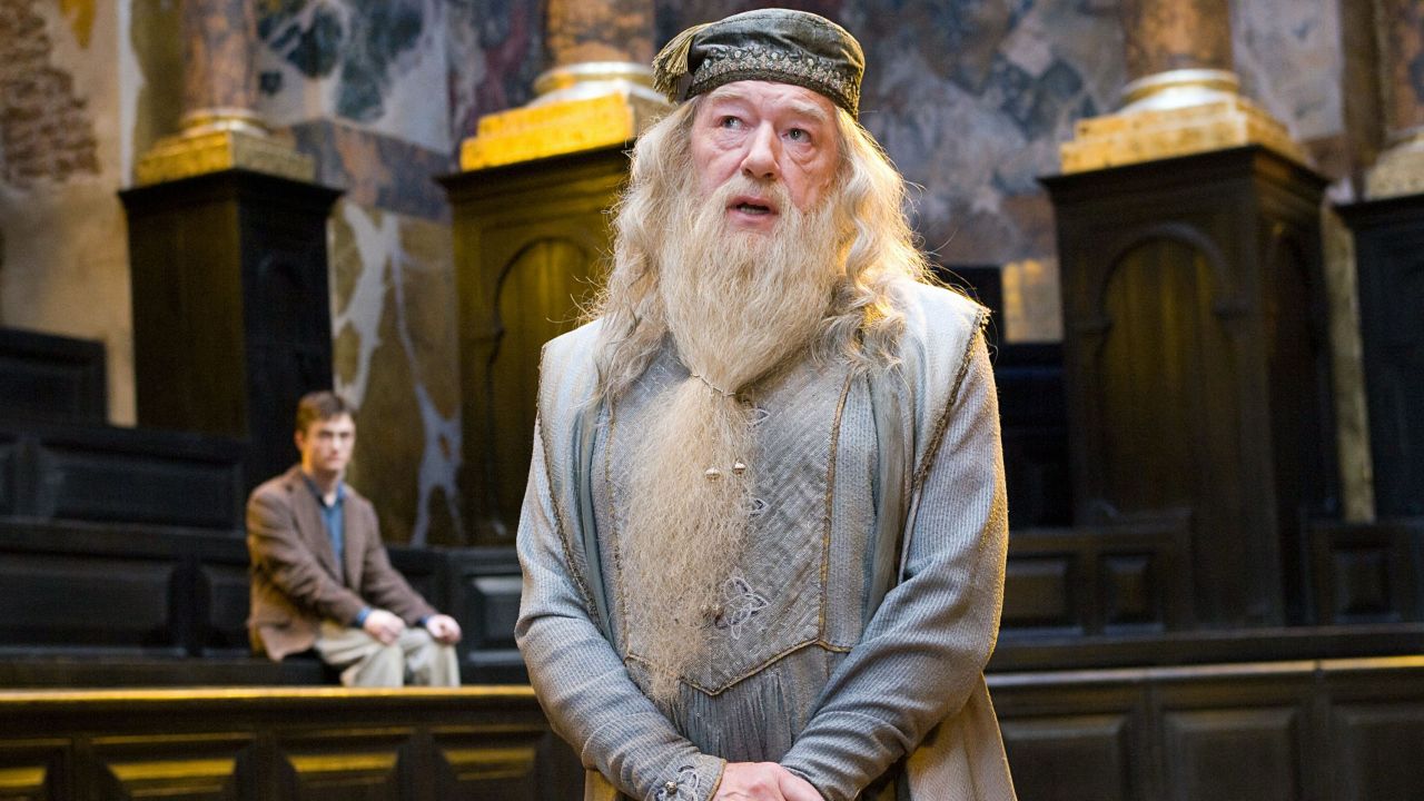 Майкъл Гамбон в "Хари Потър и Орденът на феникса."