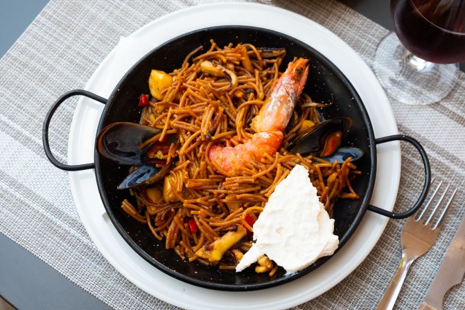 <strong>Fideuà: </strong>This is a Spanish pasta similar to vermicelli. It's popular in Catalonia and Valencia in seafood dishes that rival paella for their taste and intricacy.