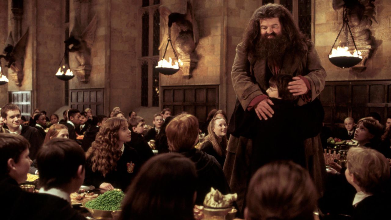 Robbie Coltrane in "Harry Potter and the Chamber of Secrets."