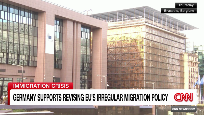 Germany says it will support a revision to the EU’s policy on irregular ...