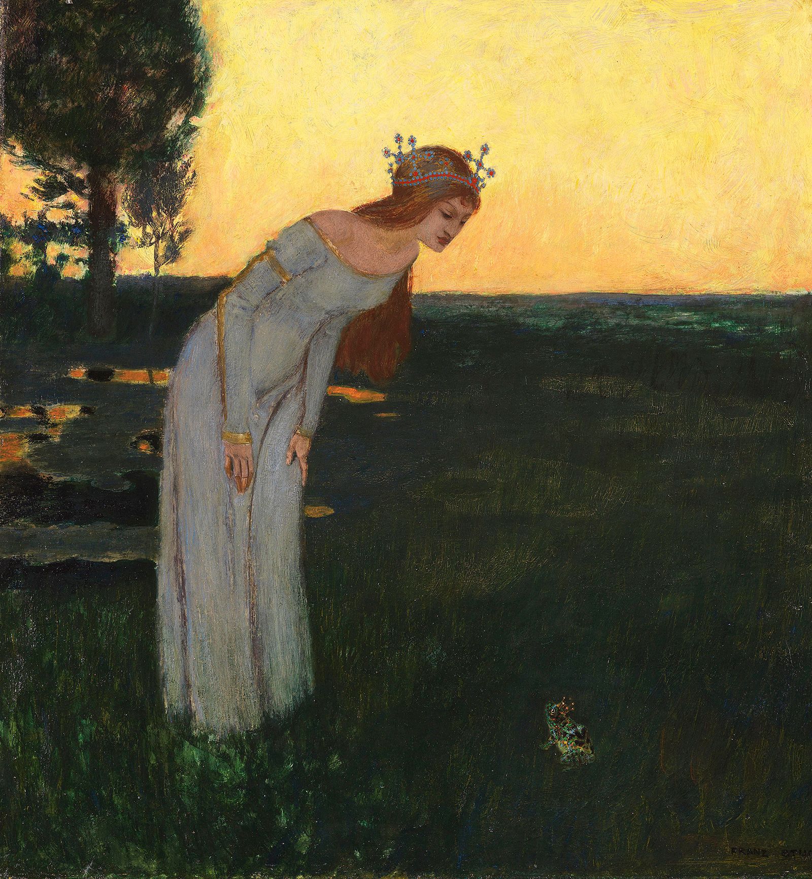Once upon a time, 1891. Private Collection.