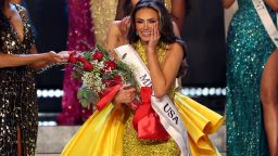 Mandatory Credit: Photo by Chelsea Lauren/Shutterstock for Miss USA (14131799cj)
Miss Utah USA 2023 Noelia Voigt crowned Miss USA 2023
72nd Miss USA Pageant, Show, Grand Sierra Resort, Reno, Nevada, USA - 29 Sep 2023